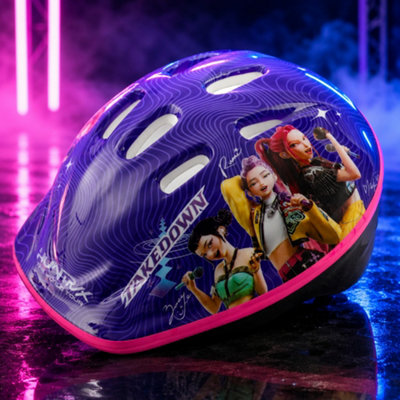 KPop Demon Hunters Officially Licensed Kids Bike Cycle Safety Helmet 48 ...