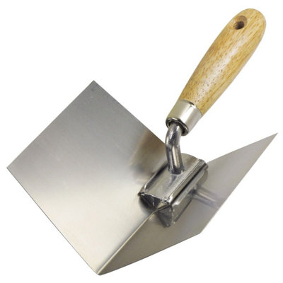 Kraft Inside Corner Drywall Tool with Wood Handle - DW520