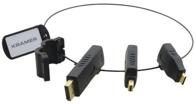 KRAMER - HDMI Adaptor Ring - DisplayPort, Mini DisplayPort, mini HDMI