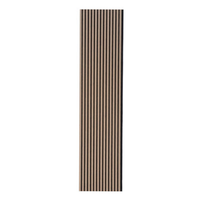 Kraus - Maple Stripe - Easy-Fit Acoustic Slat Wall Panel - (L) 240cm x (W) 57.3cm 