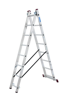 Krause 2 Section Combination Ladder - 2x8 Rung (3.9m)