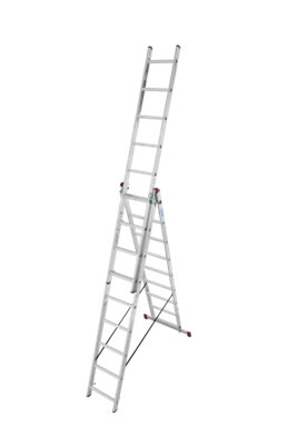 Krause 3 Section Combination Ladder With Stairway Function - Europe's ...