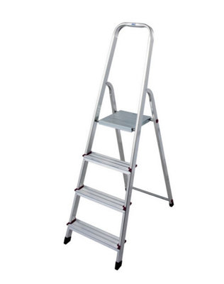 Krause 4 Tread Trade Platform Step Ladder (2.8m) - Made In Germany