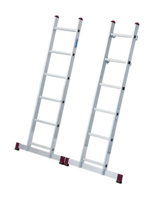 Krause 5 in 1 Aluminium Folding Combination Scaffold Ladder