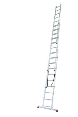 Krause Corda 3 Section Combination Ladder With Stairway Function - 3x10 Rung (6.15m)