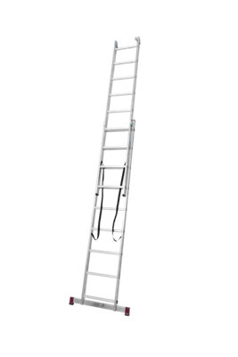 Krause Corda 3 Section Combination Ladder With Stairway Function - 3x9 Rung (5.3m)