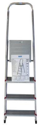 Krause Corda 4 Tread Trade Platform Step Ladder (2.8m)