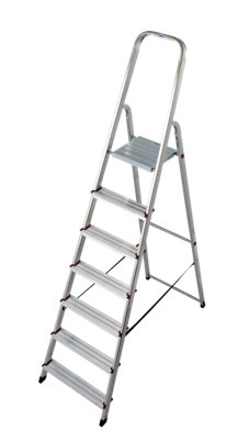 7 tread step deals ladder