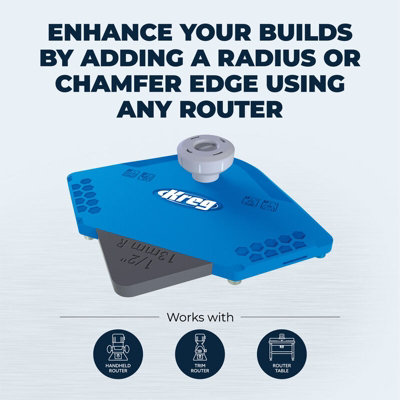 Kreg Corner Routing Guide Set - Get accurate and repeatable results with this simple to use routing guide
