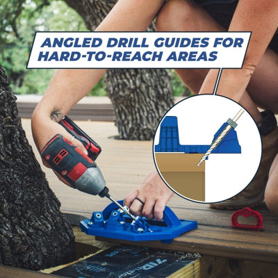 Kreg Deck Jig - Concealed-fastener system for installing deck boards