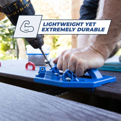 Kreg Deck Jig - Concealed-fastener system for installing deck boards