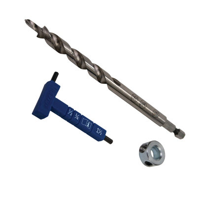 KREG Easy-Set Drill Bit with Depth Gauge / Collar /Wrench