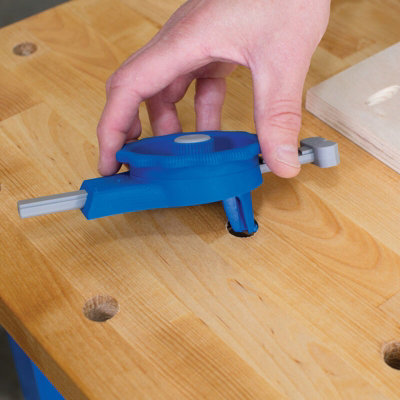 Kreg In-Line Clamp - hold workpieces securely without the clamp getting in the way