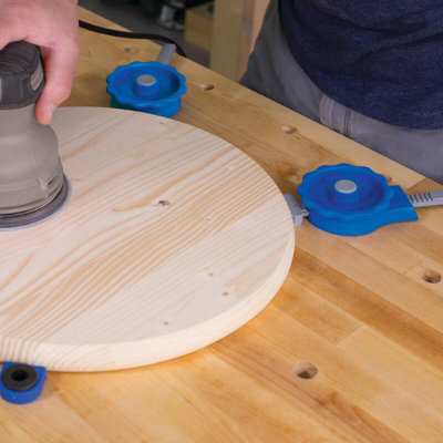 Kreg In-Line Clamp - hold workpieces securely without the clamp getting in the way
