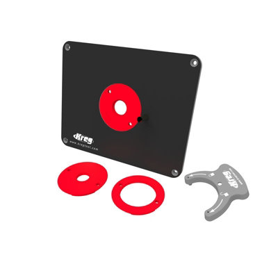 Kreg Precision Router Table Insert Plate - Predrilled for Titon