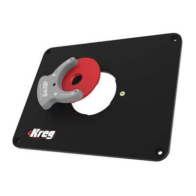 Kreg Precision Router Table Insert Plate Undrilled