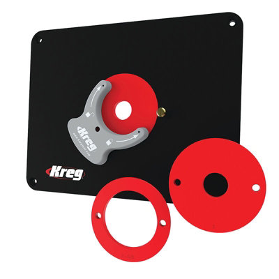 Kreg Precision Router Table Insert Plate Undrilled