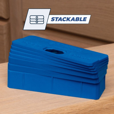 Kreg Setup and Spacer Shims - Take the guesswork out of installing drawers and doors, and easily create consistent spacing