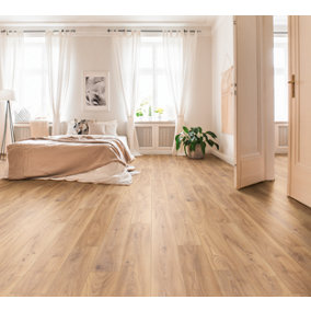 Krono Atlantic 12mm Water Resistant - Haybridge Oak - Laminate Flooring - 1.48m² Pack
