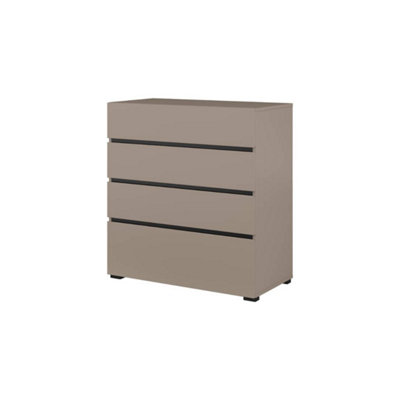 Kross 80cm Drawer Unit in Rich Congo - Elegant Organisation for Contemporary Spaces