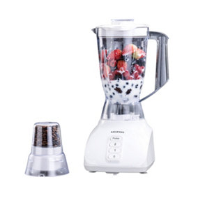 Krypton 2 in 1 Food Jug Blender 1.6L 50g Mini Coffee Spice Mill 650W