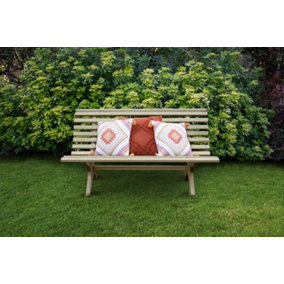 Kuba Wooden Garden Furniture Bench 1.5m