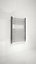Kudox Polished Stainless Steel Towel Rail Straight 750mm High x 500mm Wide