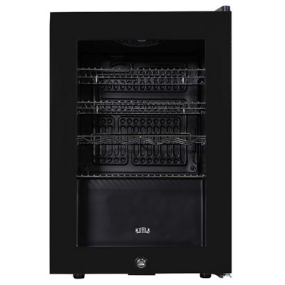 Kuhla KBC2B 62L Lockable Glass Door Wine and Drinks Cooler in Black - 3