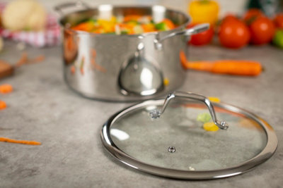 Casseruola 24 cm Aeternum La Divina - in acciaio inox