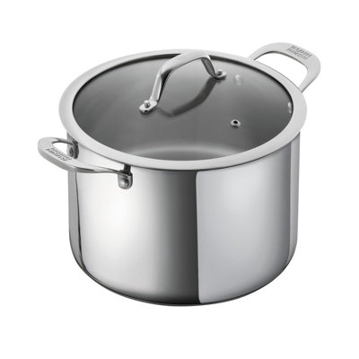 Kuhn Rikon Allround Stainless Steel Casserole Pot, 24cm/8.5L