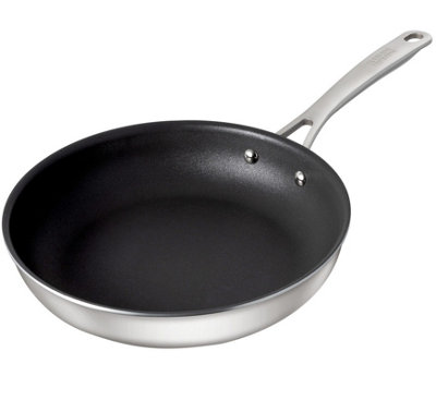 Kuhn Rikon Allround Stainless Steel Non-Stick Frying Pan, 24cm