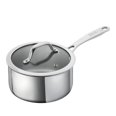 Kuhn Rikon Allround Stainless Steel Saucepan, 14cm/1L