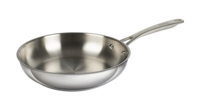 Kuhn Rikon Allround Stainless Steel Uncoated Frying Pan, 28cm