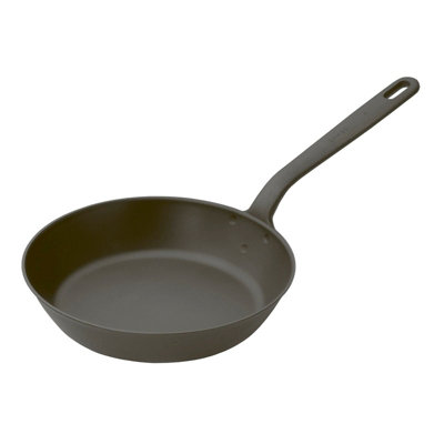 Kuhn Rikon Black Star Swiss Made Spun Iron Frying Pan, 19cm