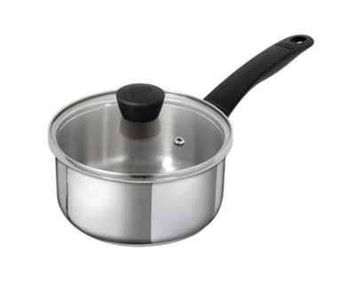 Kuhn Rikon Classic Stainless Steel Induction Safe Saucepan, 16cm/1.5L