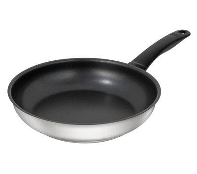 Kuhn Rikon Classic Stainless Steel Non-Stick Induction Safe Frying Pan, 24cm