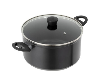 Kuhn Rikon Easy Induction Aluminium Non-Stick Casserole Pot, 18cm/2.2L