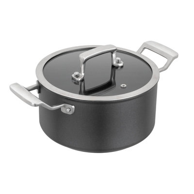 Kuhn Rikon New Life Pro Swiss Made Recycled Aluminium Induction Safe Casserole Pot, 20cm/3L