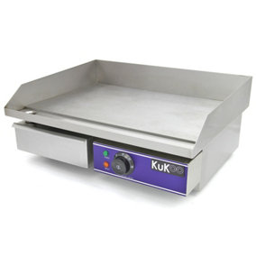 KuKoo 50cm Electric Griddle  BBQ Griddle  Countertop Griddle  Commercial Griddle