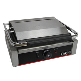 KuKoo Grooved Panini Press and Sandwich Toaster
