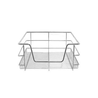 KuKoo Kitchen Pull Out Storage Baskets  400mm Wide Cabinet 2 Pack