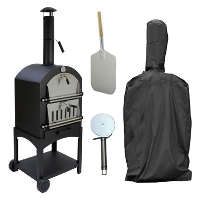 KuKoo Outdoor Pizza Oven & Cover at B&Q