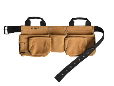 Kuny's AP622A AP-622A Carpenter's Apron Split Grain Leather KUNAP622