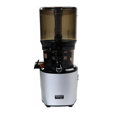 Kuvings AUTO10 Large Self-Feeding Slow Juicer, 3000ml Capacity, Powerful Motor, 10 Year Warranty, 200W - Matte Light Silver