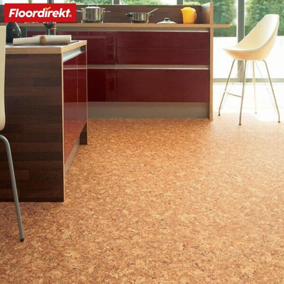 Kyara 620M Robust with natural cork CV Sheet Vinyl Flooring Vinyl 2.8mm ...