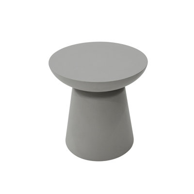 Kylix GRC Side Table in Space Gray