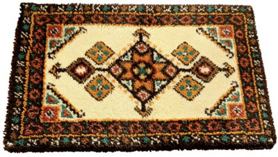 L/HK RUG RECTANGLE - Latch Hook Kit: Rug: Rectangular - Vervaco