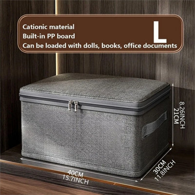 L Lockable Storage Box Password Storage Box Heavy Duty Large Capacity ...