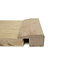 L-Section - Solid Oak Threshold - Lacquered - 15mm - 0.9m Length