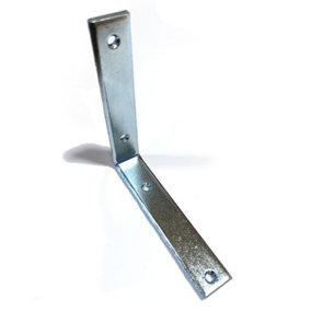 L-Shape Support Metal Narrow Angle Corner Bracket Repair Brace - Size 120x120x20x2mm - Pack of 5